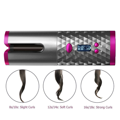 TrueAura™ Portable Hair Curler